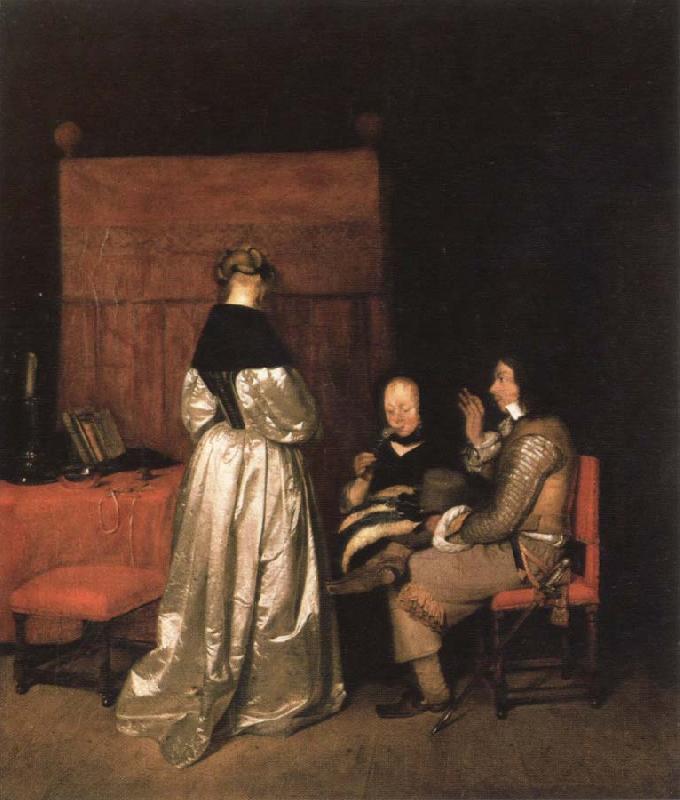 TERBORCH, Gerard parental admonition